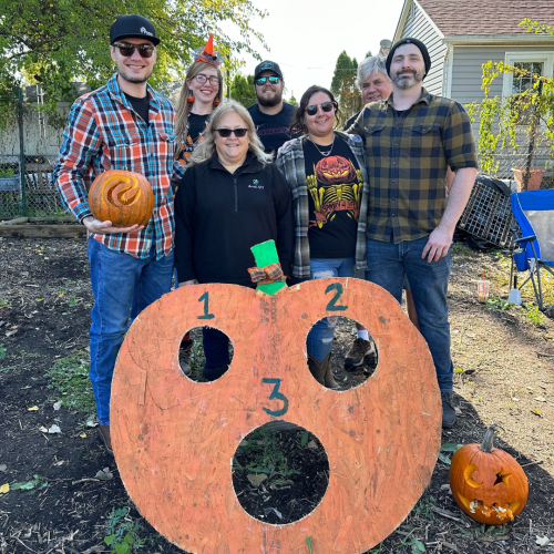 This year, we have the fortune of joining Charity Blooms for their annual Fall Fest, an event featuring hundreds of free pumpkins, food, and activities for the whole family. Check out photos of the exciting occasion.